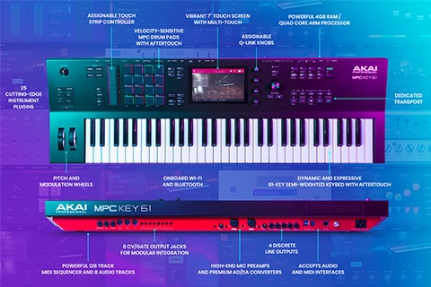 AKAI Professional MPC Key 61