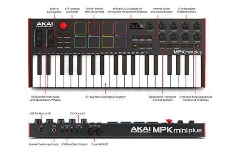 AKAI Professional MPK Mini Plus