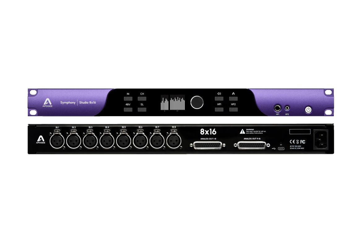 Apogee Symphony Studio 8x16