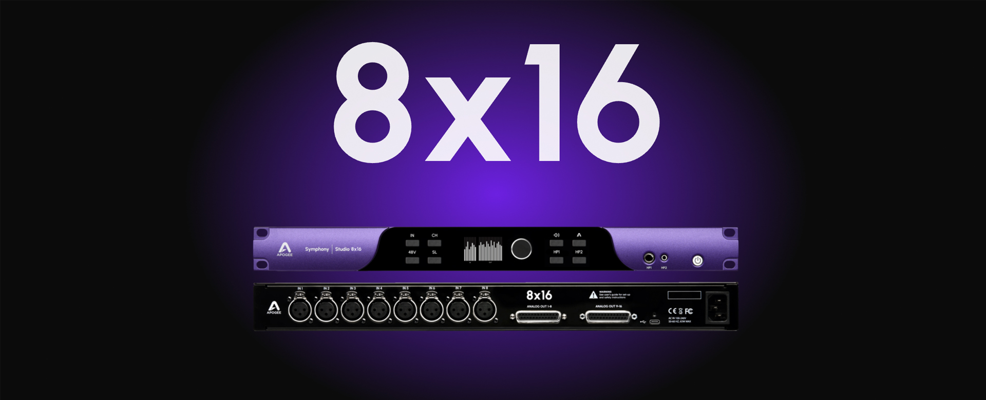 Apogee Symphony Studio 8x16