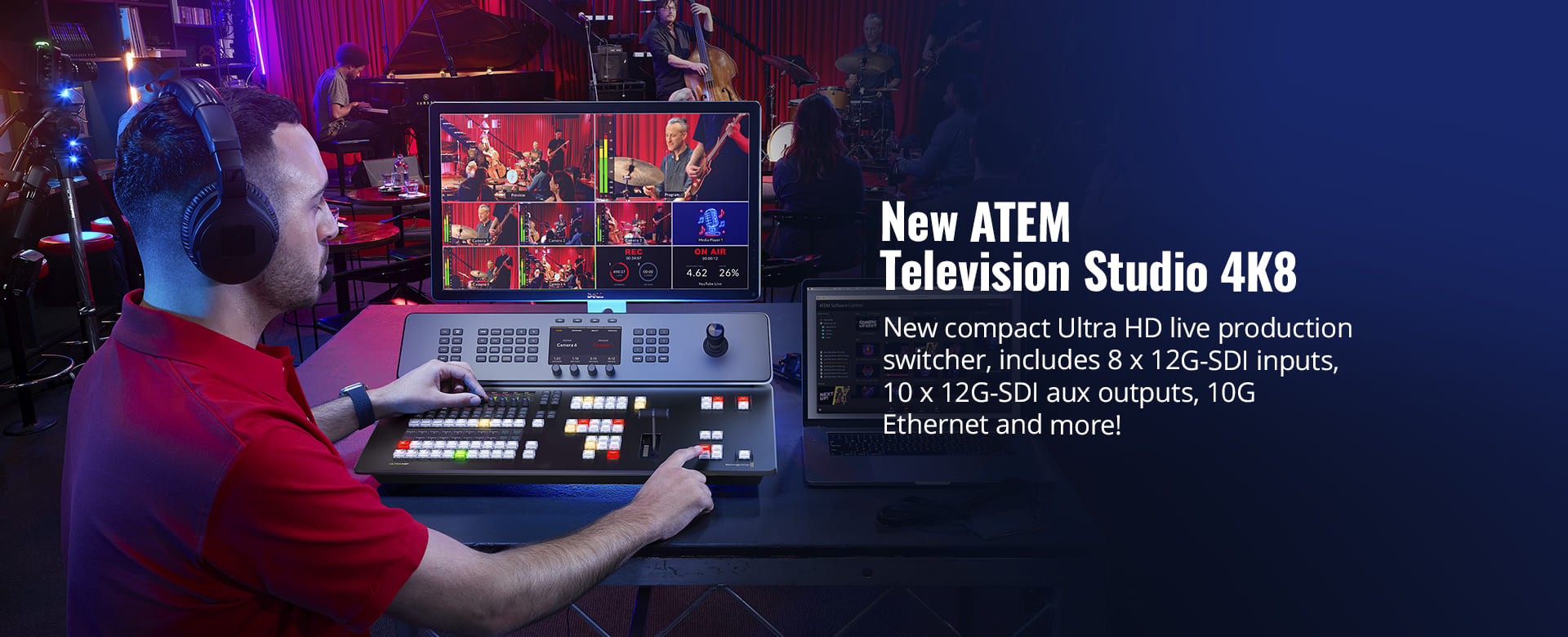 ATEM Television Studio 4K8
