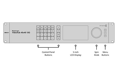 Blackmagic Videohub 40x40 12G