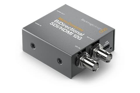 Micro Converter BiDirectional SDI/HDMI 12G wPSU