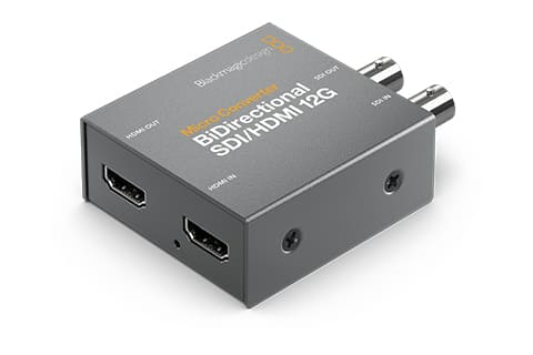 Micro Converter BiDirectional SDI/HDMI 12G wPSU