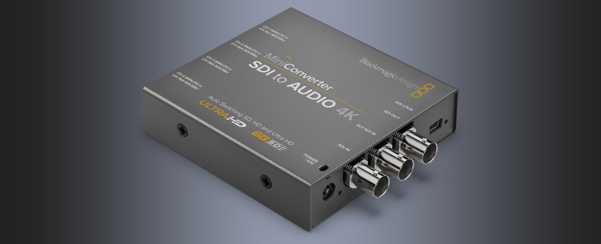 Mini Converter SDI to Audio 4K