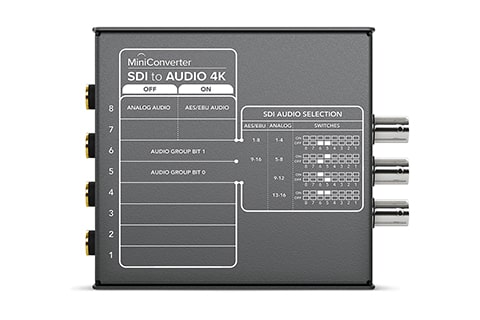 Mini Converter SDI to Audio 4K