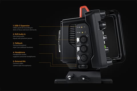 Blackmagic Studio Camera 4K Pro G2