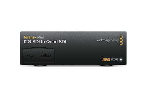 Blackmagic Teranex Mini 12G-SDI to Quad SDI