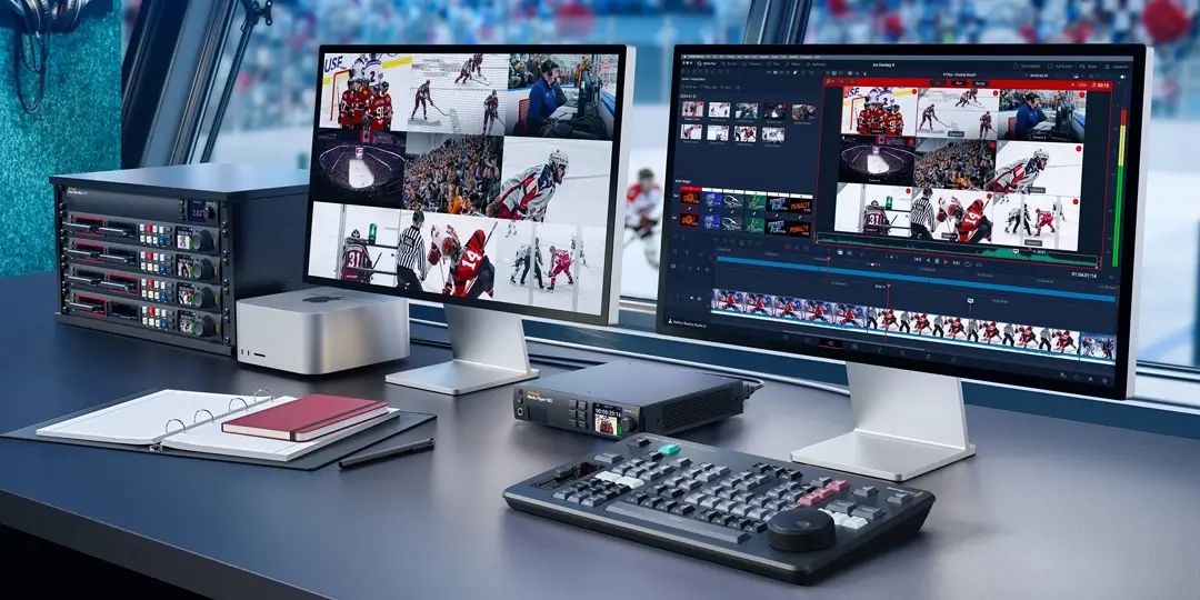 Blackmagic Design HyperDeck Replay مع DaVinci