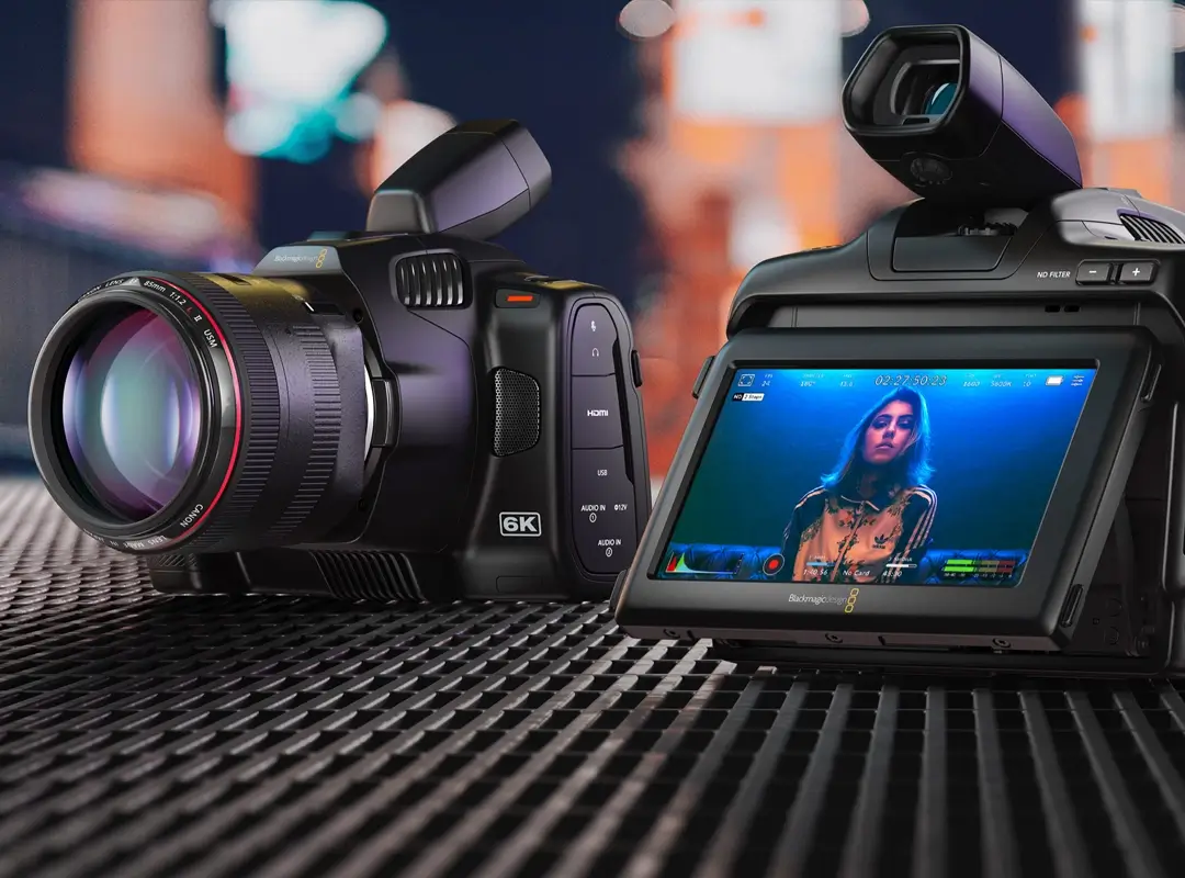 Blackmagic Design Pocket Cinema Camera 6K G2 · 6K Pro