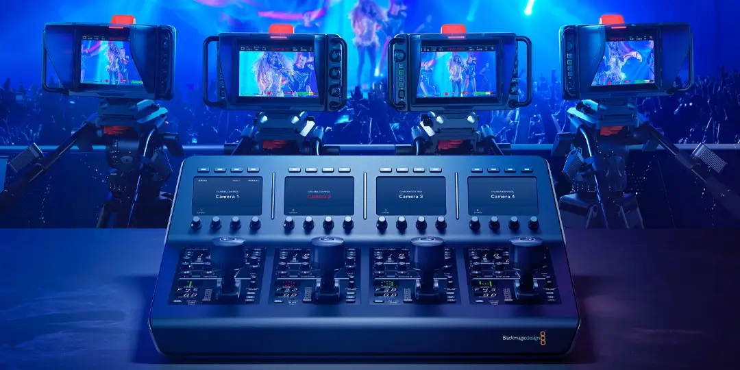 Blackmagic Design — بثّ حيّ من الاستوديو