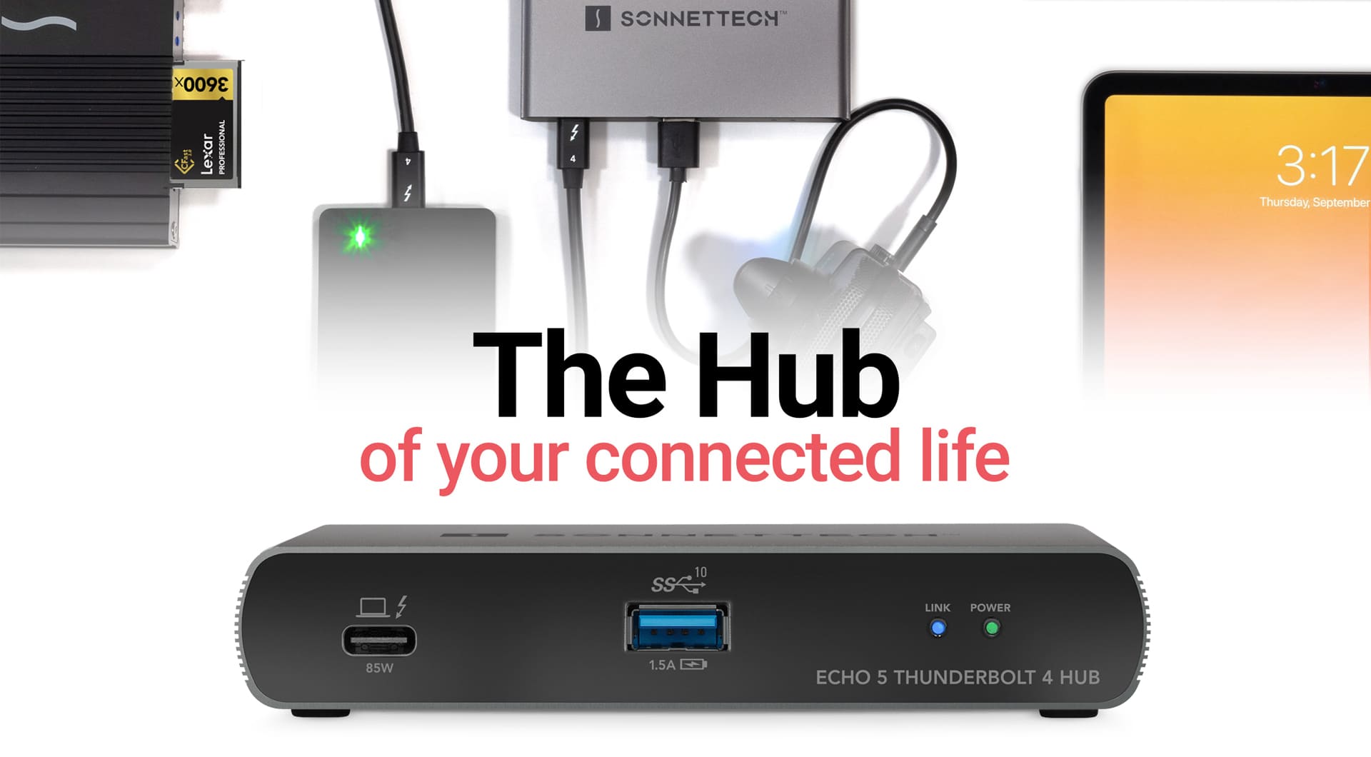Echo 5 Thunderbolt 4 Hub – SONNETTECH