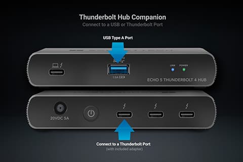 Echo Dual NVMe Thunderbolt Dock