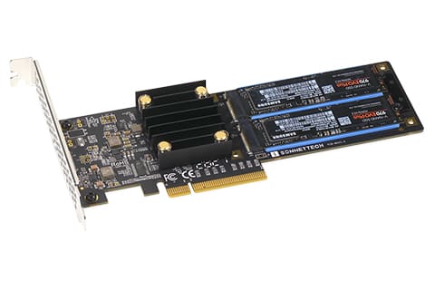 Sonnet M.2 2x4 Low-profile PCIe Card