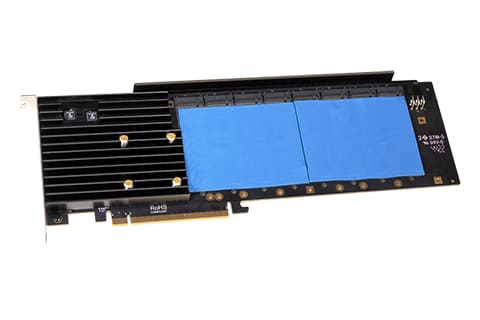 Sonnet M.2 8x4 Silent Gen4 PCIe Card