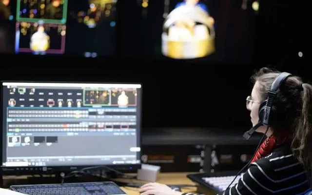 Student media and production teaching